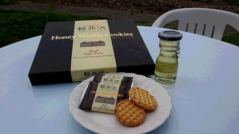 軽井沢はちみつワッフルクッキー（信州産アカシアはちみつ使用）